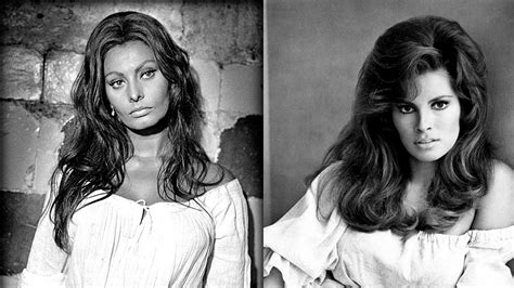 raquel welch vs sophia loren.